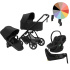 Thule Charm Duovagn + Maple Connect Babyskydd + Bas i gruppen Bilbarnstolar / Varumärken / Thule / Thule Connect hos Bonti (SET-THLCHM1)