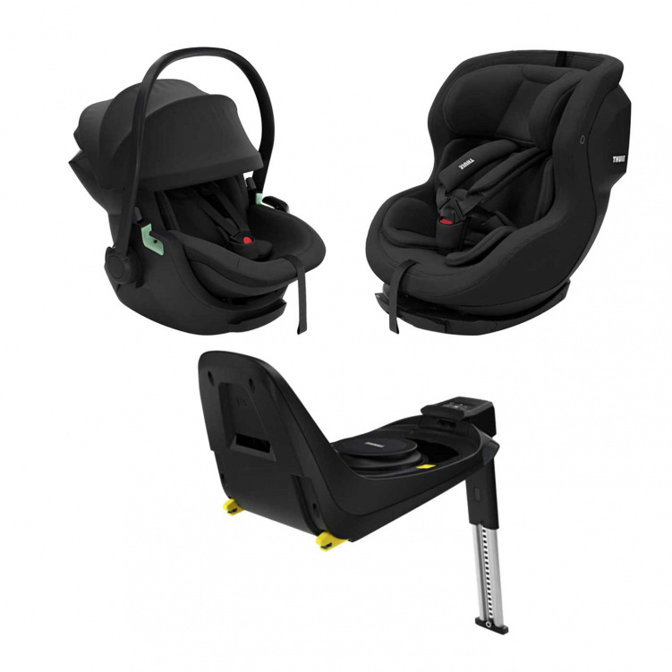 Thule Maple Babyskydd + Elm Bilbarnstol + Alfi Bas i gruppen Bilbarnstolar / Varumärken / Thule hos Bonti (SET-THMpELMALFI)