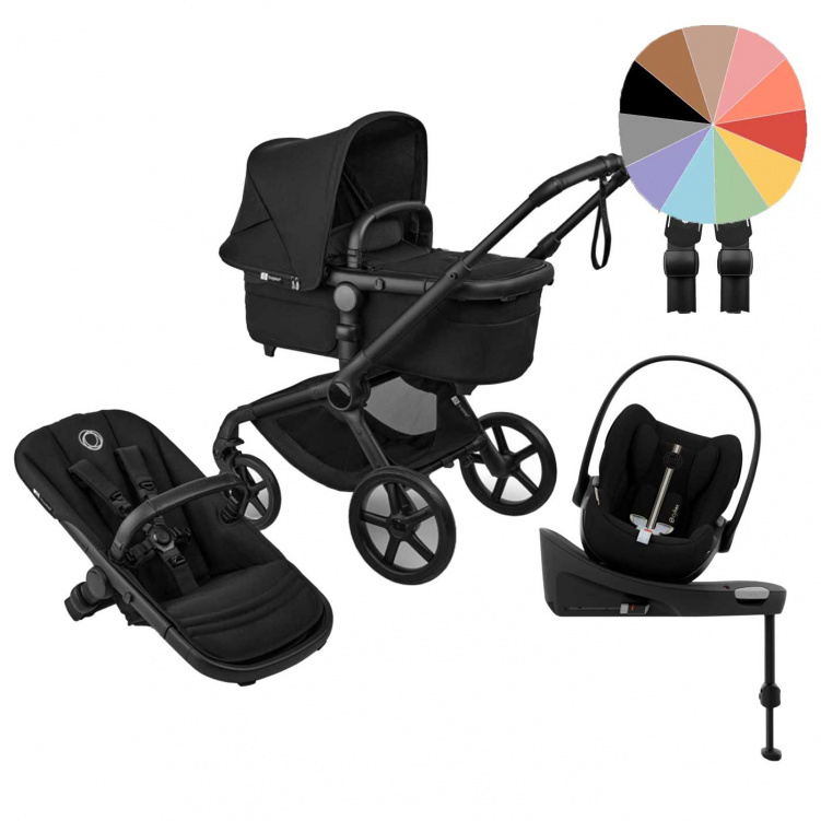 Bugaboo Fox 5 Renew + Cybex Cloud G3 & Bas i gruppen Barnvagnar / Varumärken / Bugaboo / Bugaboo Fox 5 hos Bonti (SET-bgbfxrncldgbas)