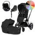 Cybex E-priam Gen 5 + Cloud T + Bas i gruppen Barnvagnar / Varumärken / Cybex / Cybex E-Priam hos Bonti (SETCBXEPRM1)