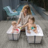 Stokke Flexi Bath Badbalja Bundle Heat Sensitive White i gruppen Babytillbehör / Sköta / Badbaljor och tillbehör hos Bonti (STOK531501)