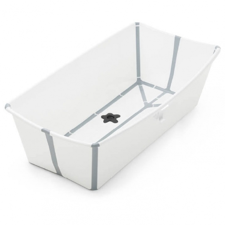 Stokke Flexi Bath X-Large White i gruppen Babytillbehör / Sköta / Badbaljor och tillbehör hos Bonti (STOK535901)