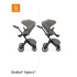 Stokke® Xplory® X Modern Grey i gruppen Kampanjer / Outlet / Outlet Barnvagnar & tillbehör / Outlet Barnvagnar hos Bonti (STOK571402)