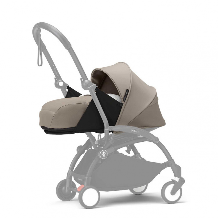 Stokke YOYO3 Newborn Pack 0+, Taupe i gruppen Barnvagnar / Varumärken / Stokke / Stokke YOYO hos Bonti (STOK646204)