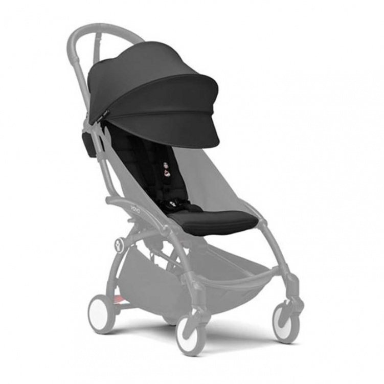 Stokke YOYO Färgklädsel 6+ Svart i gruppen Barnvagnar / Varumärken / Stokke / Stokke YOYO hos Bonti (STOK646403)