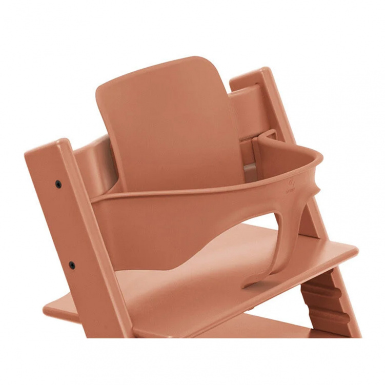 Stokke Tripp Trapp Baby Set2 Terracotta i gruppen Möbler och inredning / Matstolar och tillbehör / Stokke Tripp Trapp hos Bonti (STOK650008)