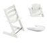Stokke Tripp Trapp Stol + Bygel + Bricka White i gruppen Möbler och inredning / Matstolar och tillbehör / Stokke Tripp Trapp hos Bonti (STOK685500)