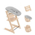 Stokke Tripp Trapp stol + Bygel + Newborn Set Natural i gruppen Möbler och inredning / Matstolar och tillbehör / Stokke Tripp Trapp hos Bonti (STOK685700)