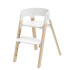 Stokke Steps Matstolspaket White/Natural i gruppen Möbler och inredning / Matstolar och tillbehör hos Bonti (STOK692600)
