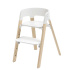 Stokke Steps Matstolspaket White/Natural i gruppen Möbler och inredning / Matstolar och tillbehör hos Bonti (STOK692600)