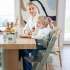 Stokke Tripp Trapp Stol + Bygel + Bricka Glacier Green i gruppen Möbler och inredning / Matstolar och tillbehör / Stokke Tripp Trapp hos Bonti (STOK697300)