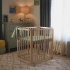 Stokke Nighti Mini Säng Natural i gruppen Specter (nya artiklar) hos Bonti (STOK705401)