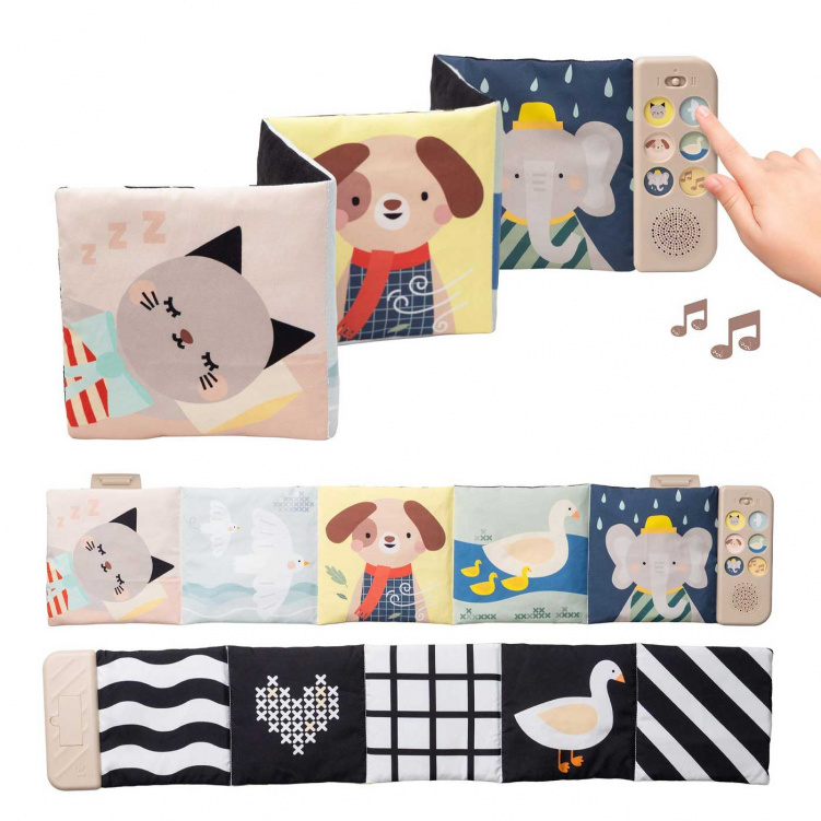 Taf Toys Tygbok med ljud i gruppen Leksaker / Barnböcker hos Bonti (TATO5829)