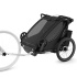 Thule Chariot Sport 2 Double Black i gruppen Barnvagnar / Varumärken / Thule / Thule Chariot hos Bonti (THUL10201031)