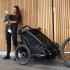 Thule Chariot Sport 2 Cykelvagn Double Black i gruppen Barnvagnar / Varumärken / Thule / Thule Chariot hos Bonti (THUL10201031)