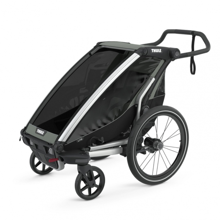 Thule Chariot Lite1 Multisportvagn Agave i gruppen Barnvagnar / Varumärken / Thule / Thule Chariot hos Bonti (THUL10203021)