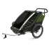 Thule Chariot Cab2 Multisportvagn Cypress Green i gruppen Barnvagnar / Varumärken / Thule / Thule Chariot hos Bonti (THUL10204021)