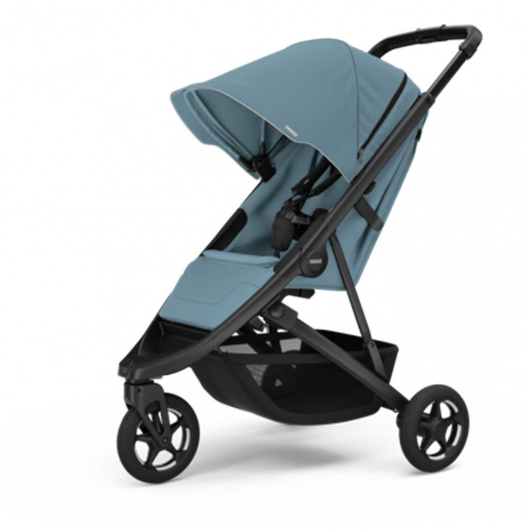 Thule Spring 2 Mid blue on Black i gruppen Barnvagnar / Varumärken / Thule / Thule Spring hos Bonti (Thul11300253)