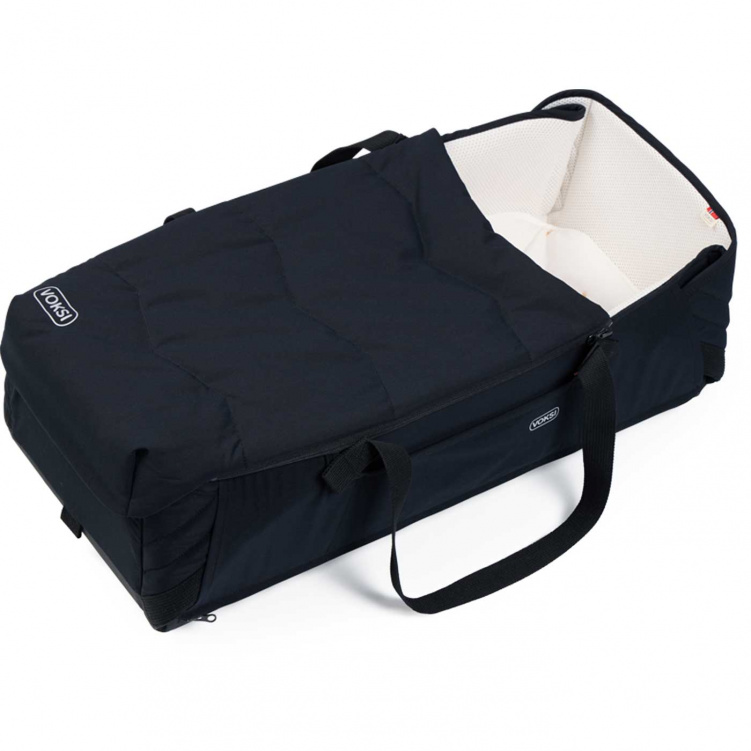 Voksi Carry Me Babylift Black i gruppen Barnvagnar / Barnvagnstillbehör / Mjukliftar hos Bonti (VOKS11036251-Black-Leaf)