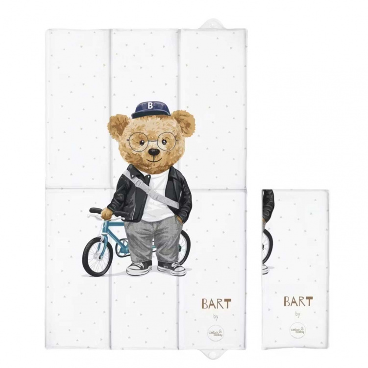 Ceba Hopvikbar skötbädd 80 x 50 cm Bart i gruppen Babytillbehör / Sköta / Skötdynor hos Bonti (W-307-132-686)